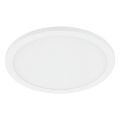 Eglo Trago LED Round Flushmount Light - Color: White - Size: 12 - 203677