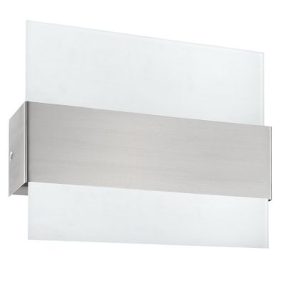 Eglo Nikita LED Wall Sconce - Color: Silver - Size: Large - 204077A