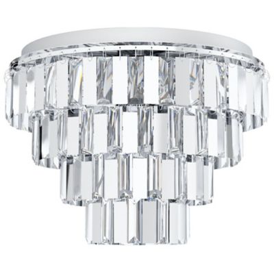 Eglo Erseka Flushmount Light - Color: Silver - 99093A