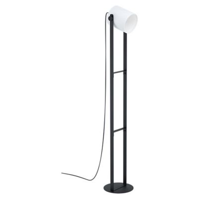 Eglo Burbank Floor Lamp - Color: Black - Size: 1 light - 43429A