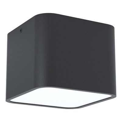 Eglo Grimasola Flushmount Light - Color: Black - Size: 1 light - 99283A