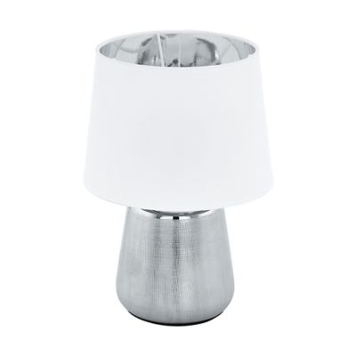 Eglo Manalba 1 Table Lamp - Color: Silver - Size: 1 light - 99329A