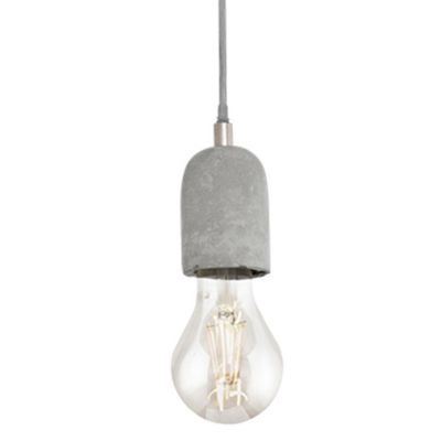 Eglo Silvares Mini Pendant Light - Color: Grey - Size: 1 light - 95522A