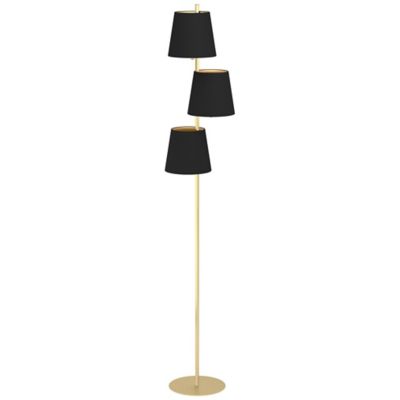 Eglo Almeida 2 Floor Lamp - Color: Brass - Size: 3 light - 205302A