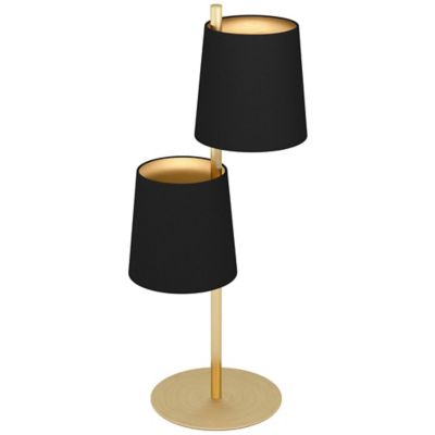 Eglo Almeida 2 Table Lamp - Color: Brass - Size: 2 light - 205301A