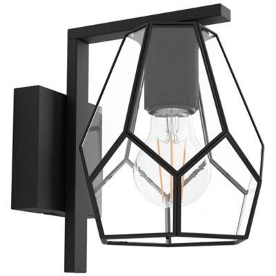 Eglo Mardyke Wall Sconce - Color: Black - Size: 1 light - 43645A