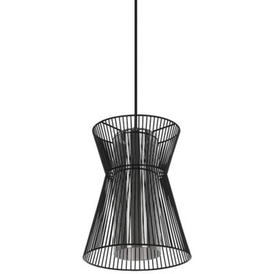 Eglo Maseta Pendant Light - Color: Black - Size: 1 light - 99633A