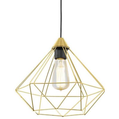 Eglo Tarbes Pendant Light - Color: Brass - Size: 1 light - 43679A