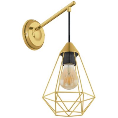 Eglo Tarbes Wall Sconce - Color: Brass - Size: 1 light - 43684A