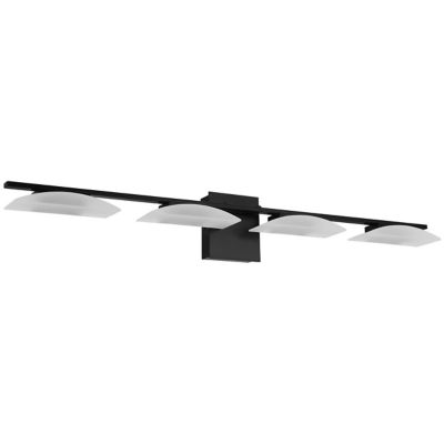 Eglo Metrass 3 LED Vanity Light - Color: Black - Size: 4 light - 204047A