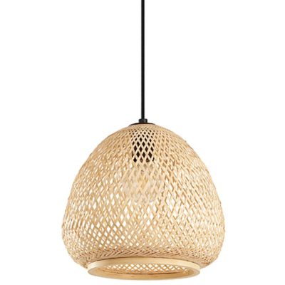 Eglo Dembleby Pendant Light - Color: Brown - Size: Small - 43261A