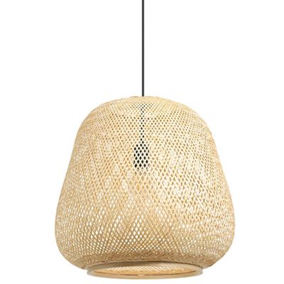 Eglo Dembleby Pendant Light - Color: Brown - Size: Medium - 206044A