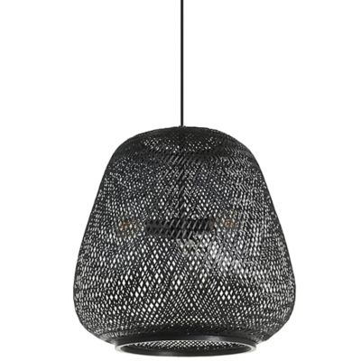 Eglo Dembleby Pendant Light - Color: Black - Size: Medium - 206015A