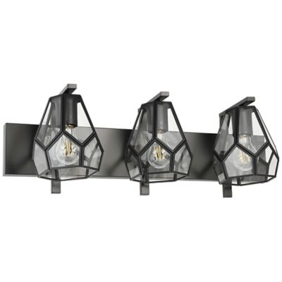 Eglo Mardyke Vanity Light - Color: Black - Size: 3 light - 205365A