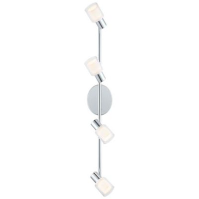 Eglo Salti LED Track Light - Color: Silver - Size: 4 light - 200368A