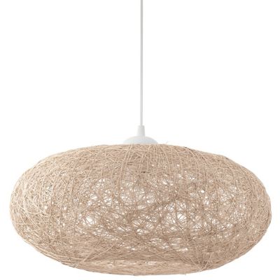 Eglo Campilo Pendant Light - Color: Beige - Size: 1 light - 93374A