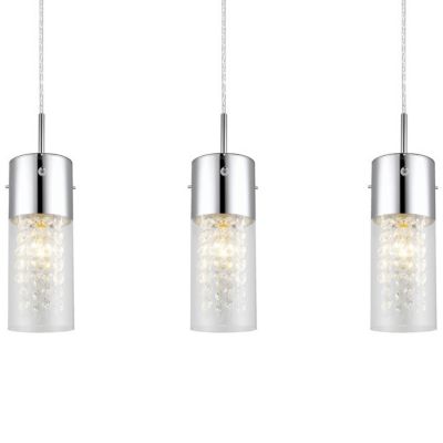 Eglo Diamond Pendant Light - Color: Clear - Size: 3 light - 200123A