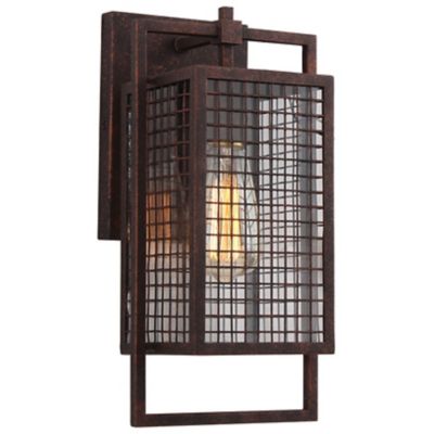 Eglo Garraux Wall Sconce - Color: Bronze - Size: Medium - 204547A