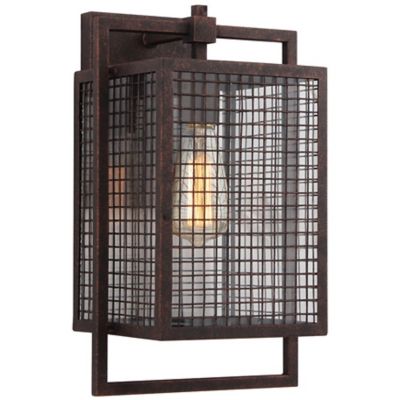 Eglo Garraux Wall Sconce - Color: Bronze - Size: Large - 204548A