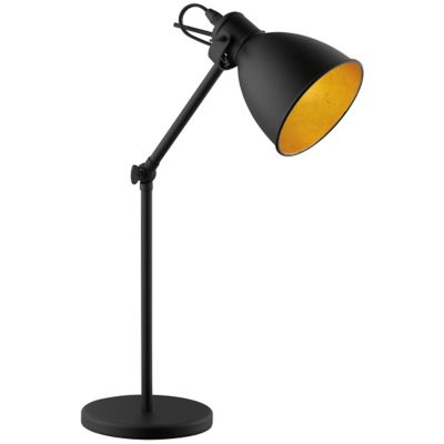 Eglo Priddy 2 Desk Lamp - Color: Black - Size: 1 light - 203447A