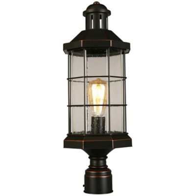 Eglo San Mateo Creek Post Light - Color: Bronze - Size: 1 light - 202874A