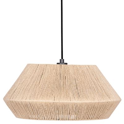 Eglo Alderney Dual Flushmount Light/Pendant - Color: Brown - Size: 1 light 