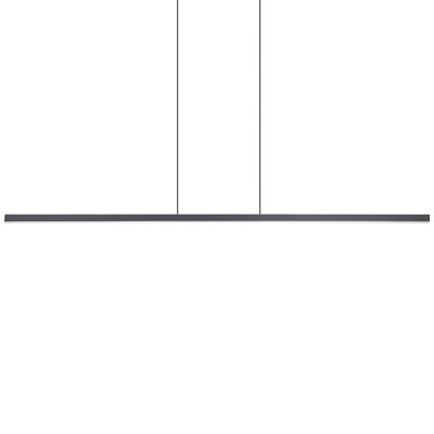 Eglo Amrisa LED Linear Chandelier Light - Color: Black - Size: Medium - 206