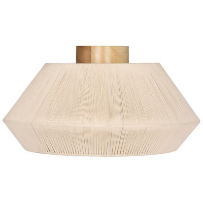 Eglo Lanier Flushmount Light - Color: Cream - Size: 1 light - 205757A