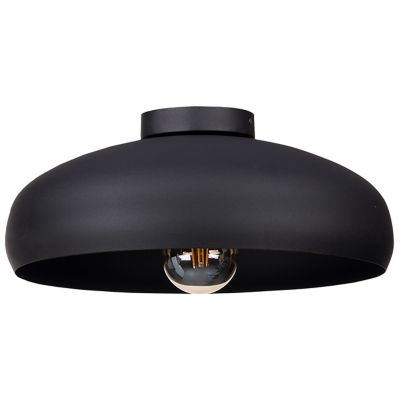 Eglo Mogano Flushmount Light - Color: Black - Size: 1 light - 43637A