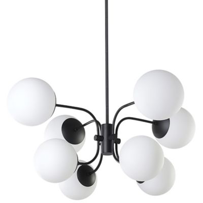 Eglo Moultrie Pendant Light - Color: White - Size: 8 light - 205803A