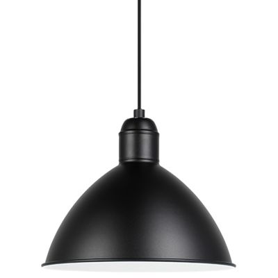 Eglo Priddy Pendant Light - Color: Black - Size: 1 light - 206059A