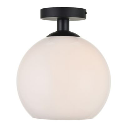 Huxe Basia Flushmount Light - Color: Matte - Size: Medium