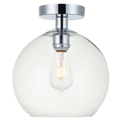 Huxe Basia Flushmount Light - Color: Polished - Size: Medium