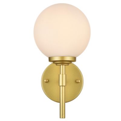 Huxe Anslo Bath Wall Sconce - Color: Brass