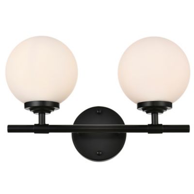 Huxe Anslo Vanity Light - Color: Black - Size: 2 light