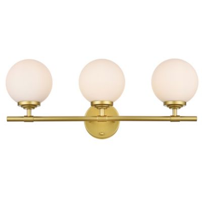 Huxe Anslo Vanity Light - Color: Brass - Size: 3 light