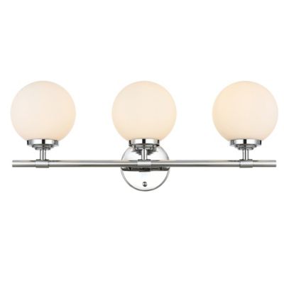 Huxe Anslo Vanity Light - Color: Silver - Size: 3 light