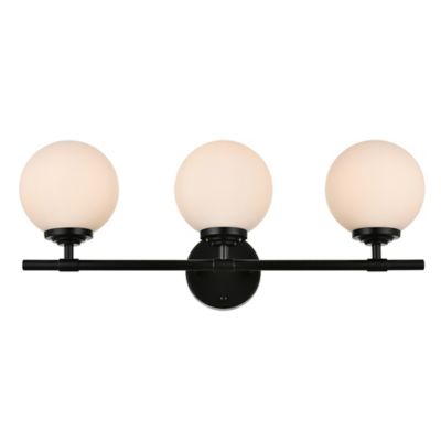 Huxe Anslo Vanity Light - Color: Black - Size: 3 light