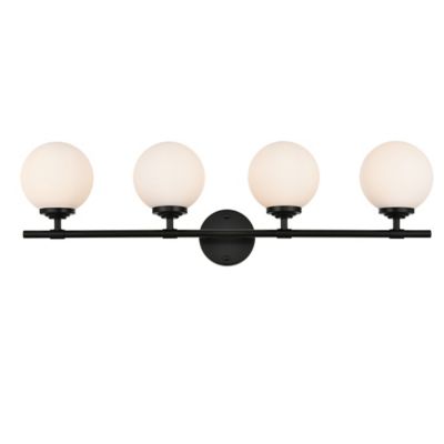 Huxe Anslo Vanity Light - Color: Black - Size: 4 light