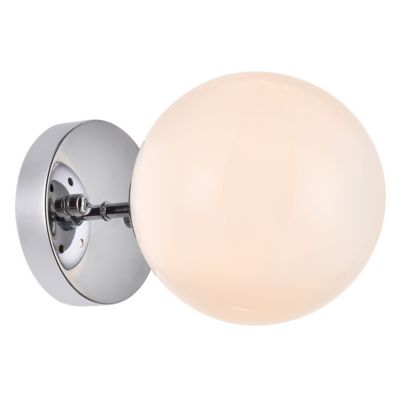 Huxe Milio Flushmount Light/Wall Sconce - Color: White