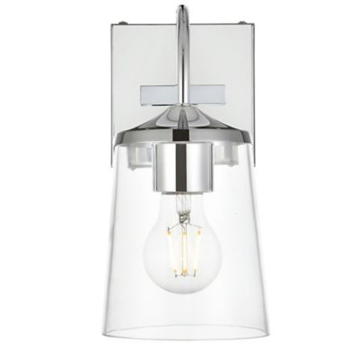 Huxe Avanie Bath Sconce - Color: Silver