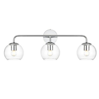 Huxe Genesio Vanity Light - Color: Silver - Size: 3 light