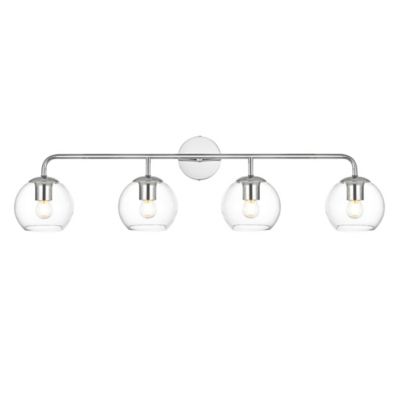 Huxe Genesio Vanity Light - Color: Silver - Size: 4 light