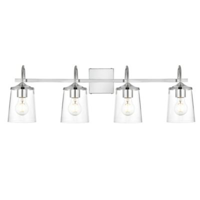 Huxe Avanie Vanity Light - Color: Silver - Size: 4 light