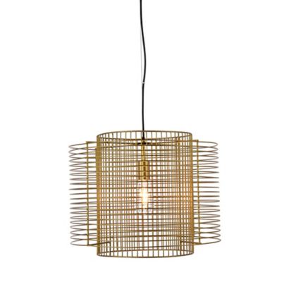 Huxe Doleo Pendant Light - Color: Brass