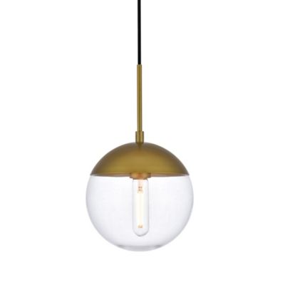 Huxe Elenore Pendant Light - Color: Clear - Size: Small