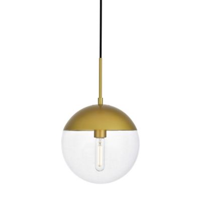 Huxe Elenore Pendant Light - Color: Clear - Size: Medium