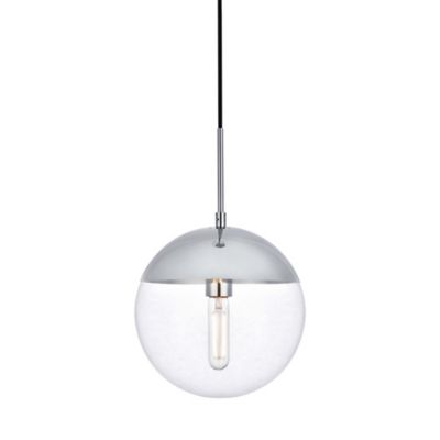 Huxe Elenore Pendant Light - Color: Clear - Size: Medium