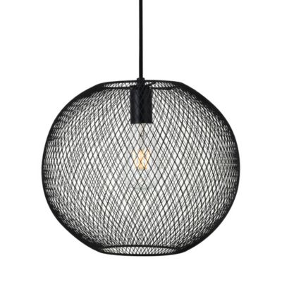 Huxe Kelia Pendant Light - Color: Black - Size: Large