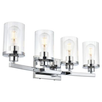 Huxe Sania Vanity Light - Color: Silver - Size: 4 light